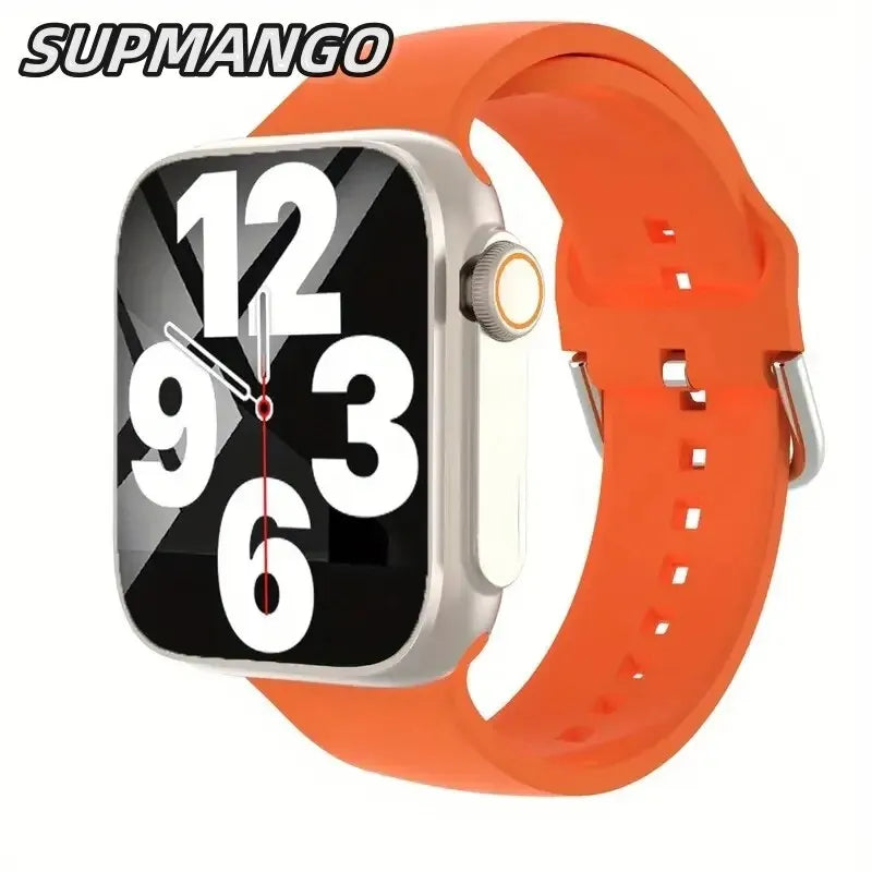 ساعة رياضية ذكية T88K - شاشة LCD مقاس 1.68 بوصة، مقاومة للماء للرجال والنساء