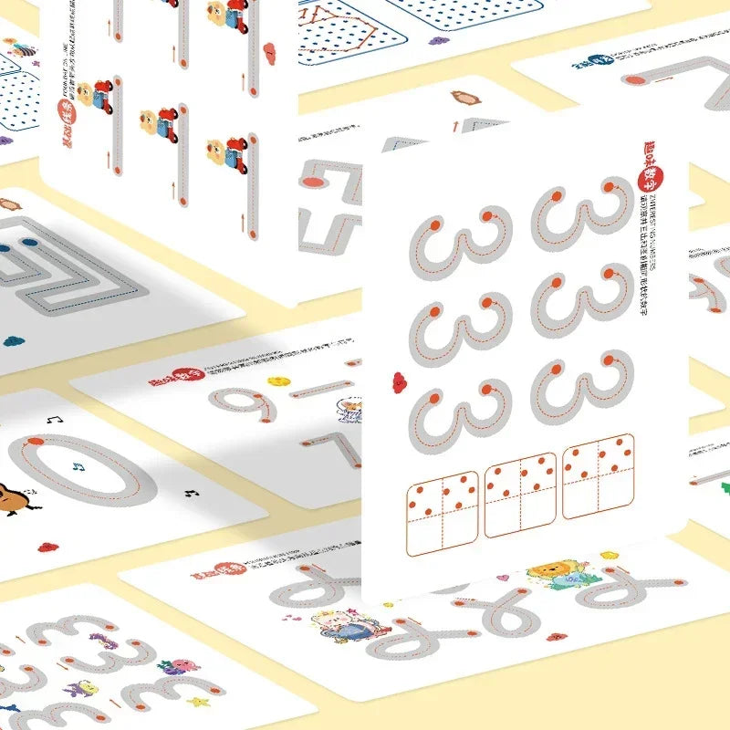 Magical Tracing Workbook – Reusable Calligraphy & Drawing Copybook for Toddlers, Kids Learning & Montessori Practice