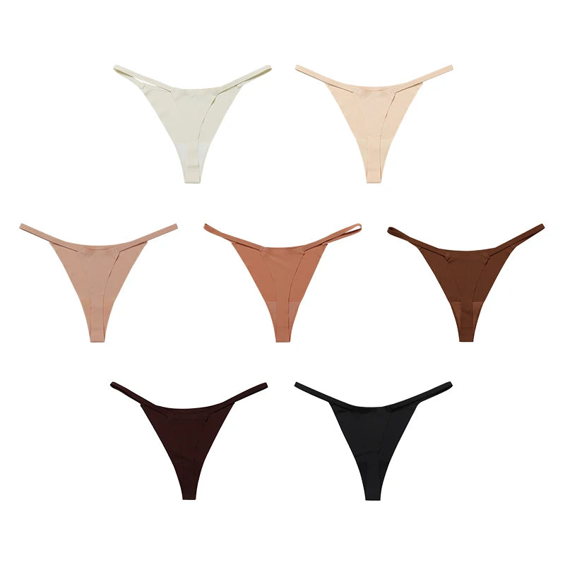 Hot Sale Sexy Ladies T-Back Thongs – Skin-Friendly, Stretch, Seamless G-String Underwear for Women