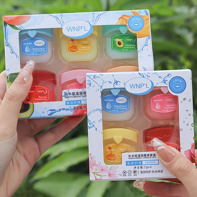 مرطب شفاه - قناع شفاه طبيعي بالكامل ولمعان للشفاه الجافة والمتشققة