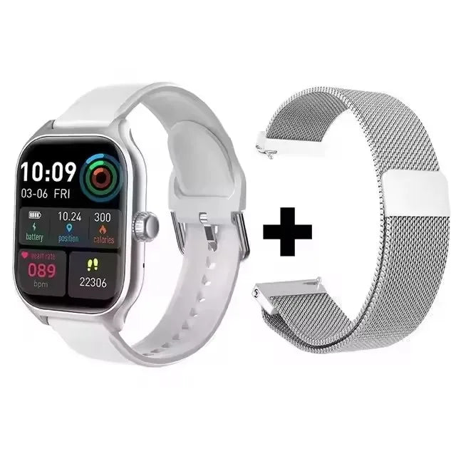 Smart Watch for Android & iOS – 1.83″ HD Display, Bluetooth Call, Message Alerts, Music, Sports Mode, Smartwatch for Men & Women Gift