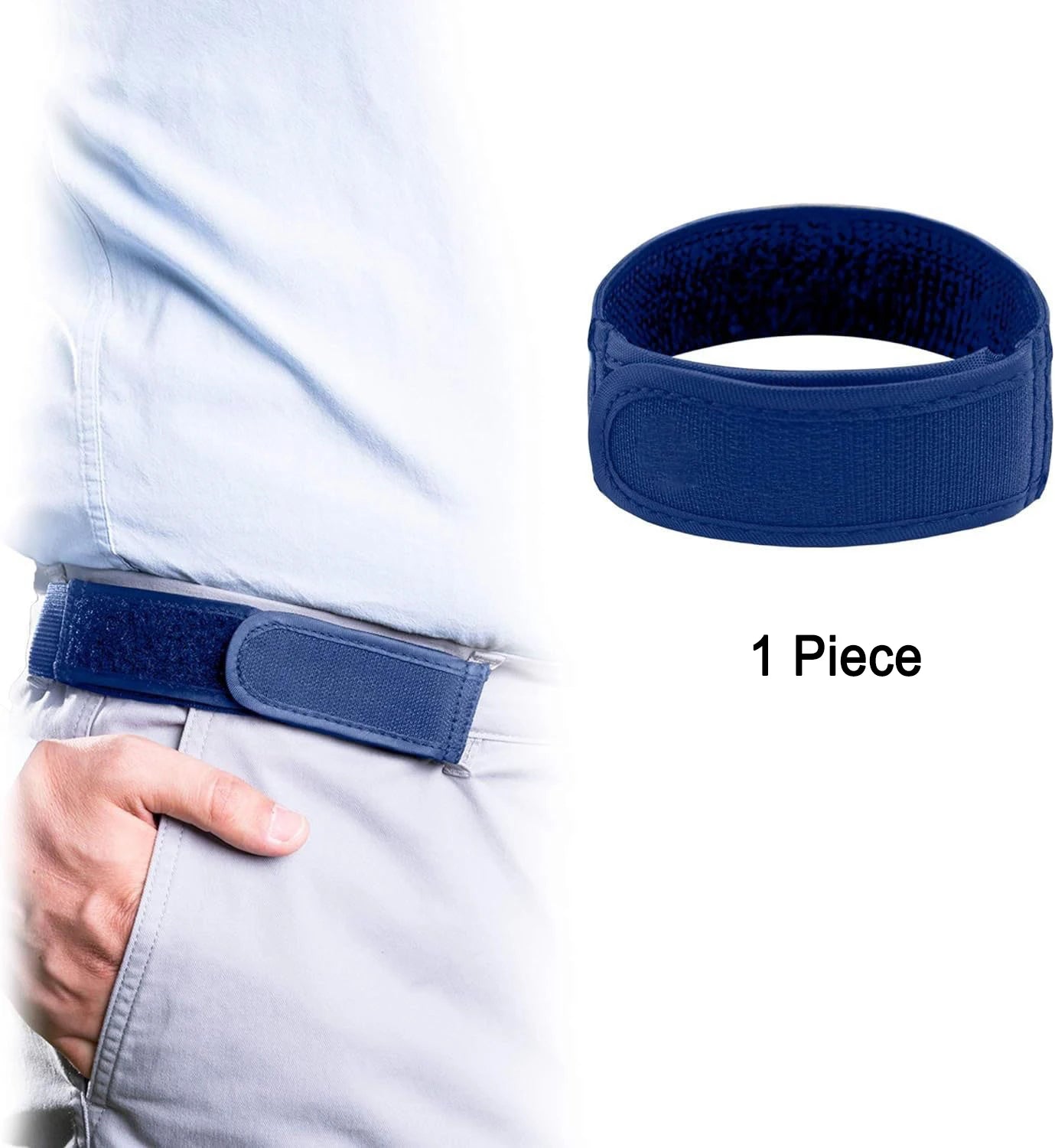 Ultra-Soft No-Buckle Elastic Belt – Comfortable Fashion Unisex Waist Belt