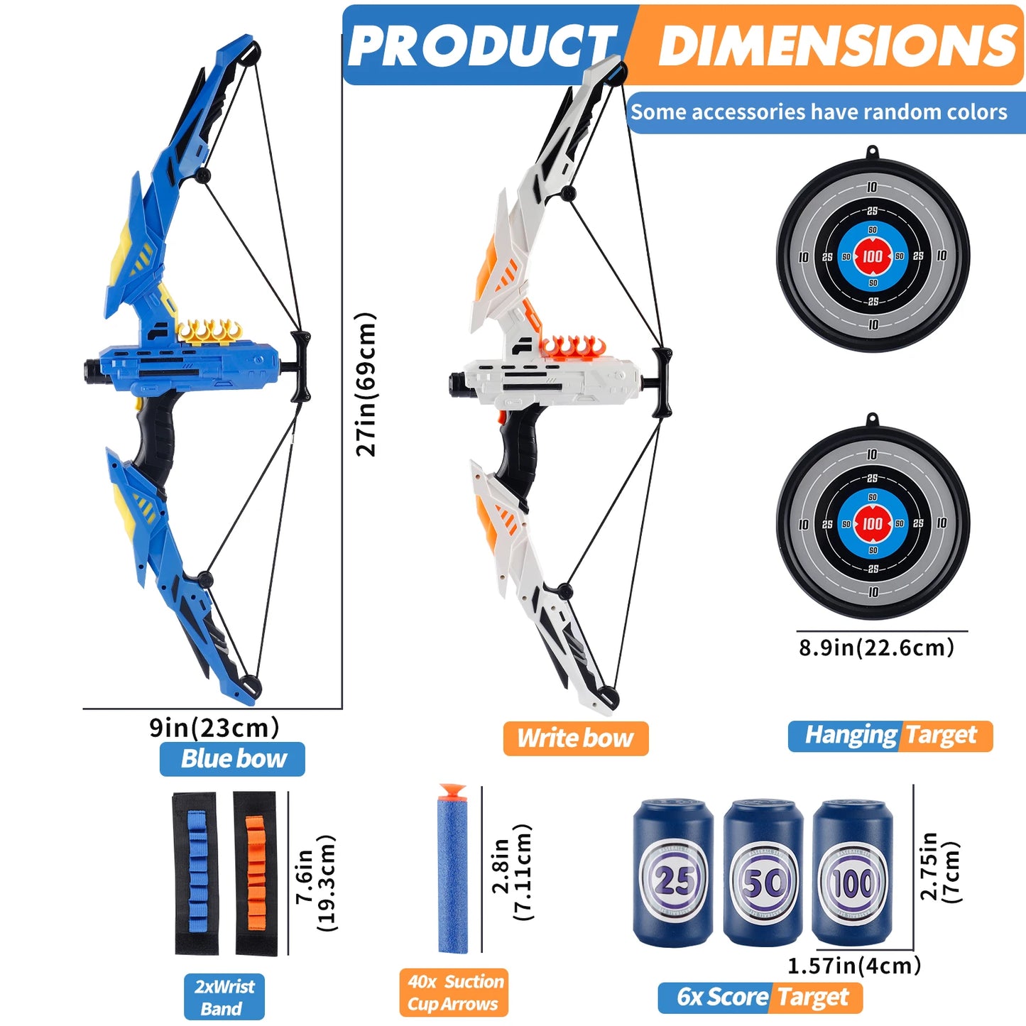 مجموعة الرماية Glow Arch™ LED للأطفال - لعب آمن في الأماكن المغلقة والمفتوحة