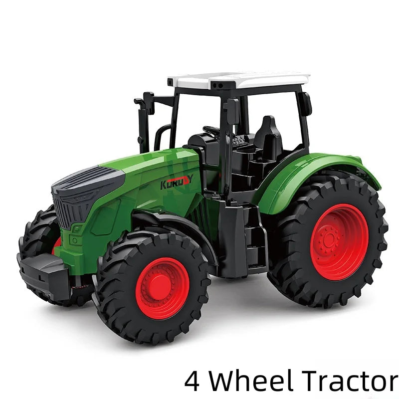 Large Scale Tractor Toy Set – DIY Farm Truck & Trailer Playset for Kids