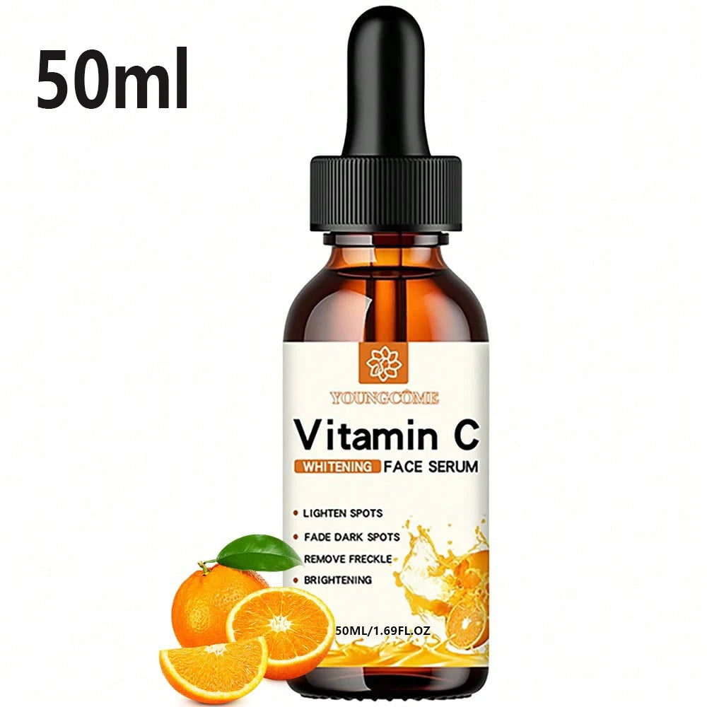 Vitamin C Facial Essence – Dark Spot Remover with Hyaluronic Acid, Anti-Aging & Moisturizing Face Serum (30ml-50ml)