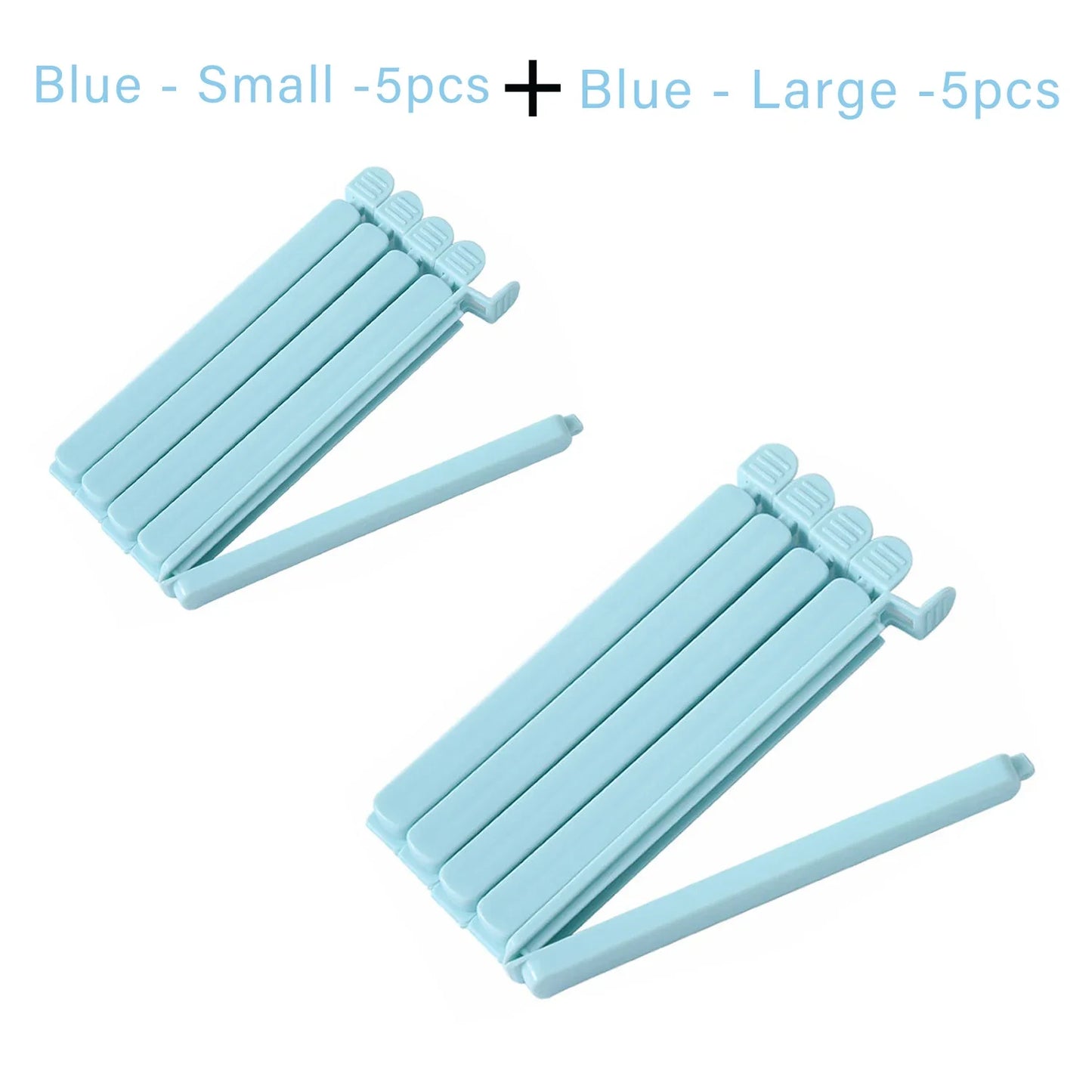 5/10/20Pcs Kitchen Storage Bag Clips – Portable Food Snack Sealer Clamps, Plastic Sealing Tool for Home Kitchen
