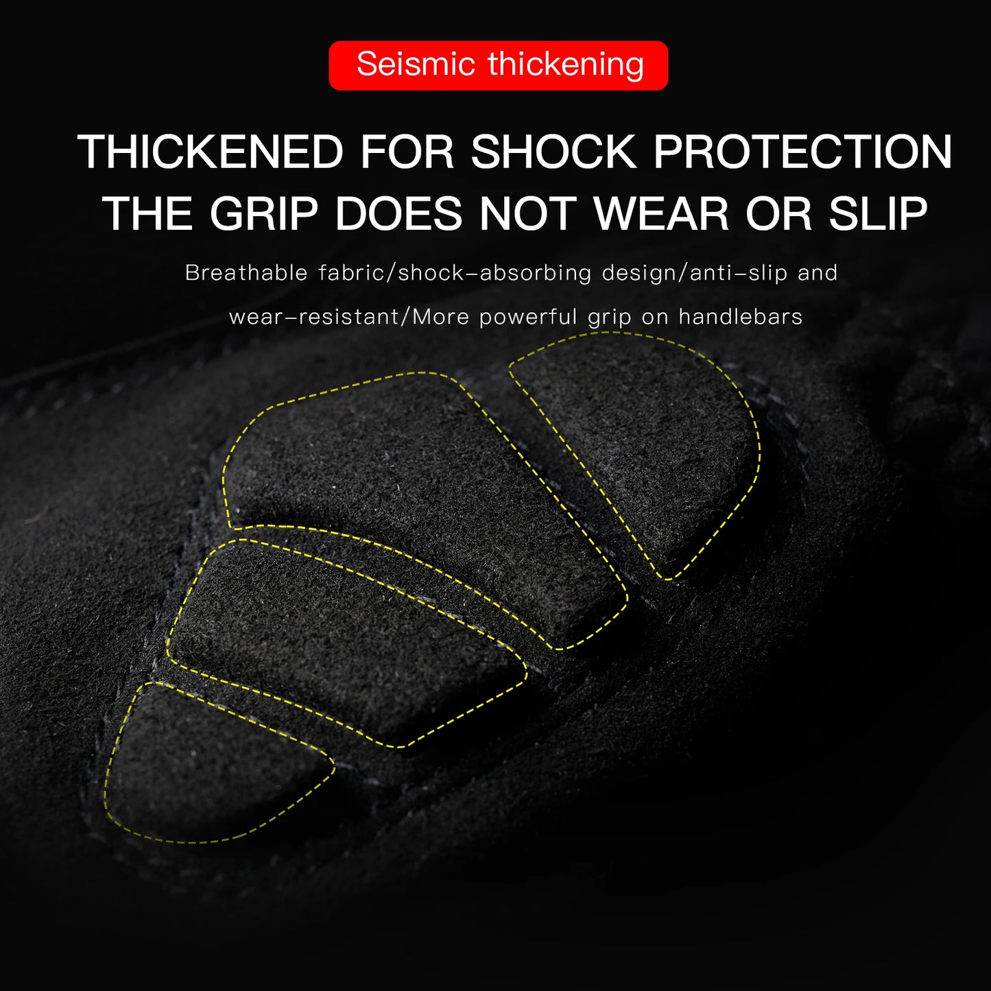 Men’s Winter Waterproof Cycling Gloves – Full-Finger Fleece Touchscreen Non-Slip Gloves for Running, Motorcycle & Ski Outdoor Sports