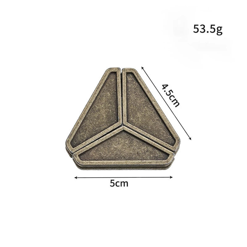 Classic Metal Lock Puzzle – IQ Brain Teaser Magic Puzzle Game for Kids & Adults | Funny Gift Toy