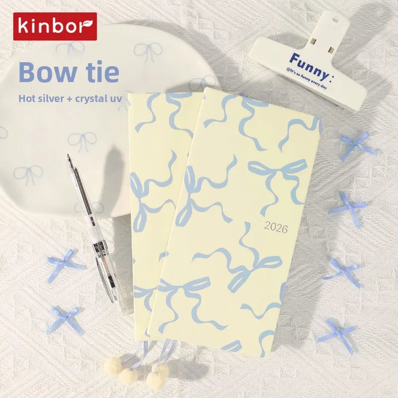 Kinbor 2026 Pocket Weekly Planner – Pocket Size Schedule Notebook Week Plan Notepad for Daily Writing