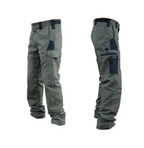 Men’s Waterproof Tactical Cargo Pants – Outdoor Combat Multi-Pocket Wear-Resistant Trousers