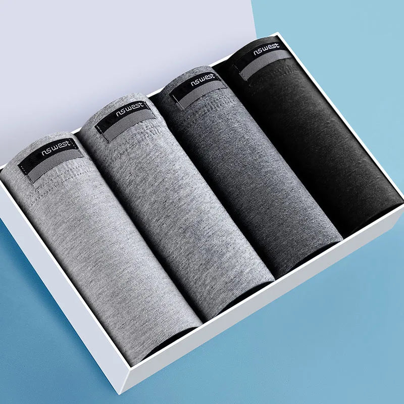 2/3/4/7PCS Men's Boxer Underwear | Pure Cotton Breathable Comfortable Boxershorts | Underpants for Men L-5XL