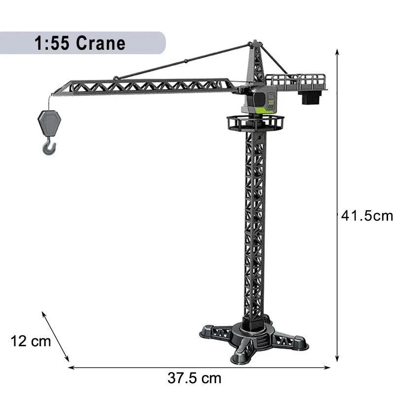 Engineering Diecast Trucks – Alloy Tractor, Excavator & Crane Toys for Boys