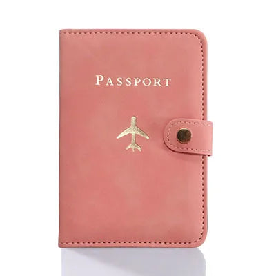 Leather Passport Holder – Waterproof Travel Wallet for Men & Women