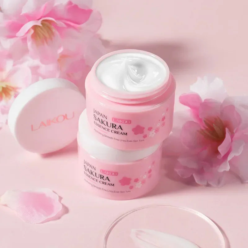 LAIKOU Japan Sakura Face Cream • Whitening & Moisturizing • Nourishing, Oil Control & Repair Skincare (25g)