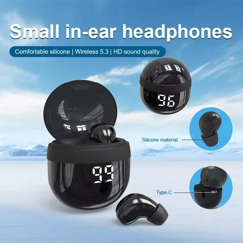 SK18 TWS Waterproof Wireless Earphones | Binaural Stereo, Sports & Gaming Headphones for iPhone & Android