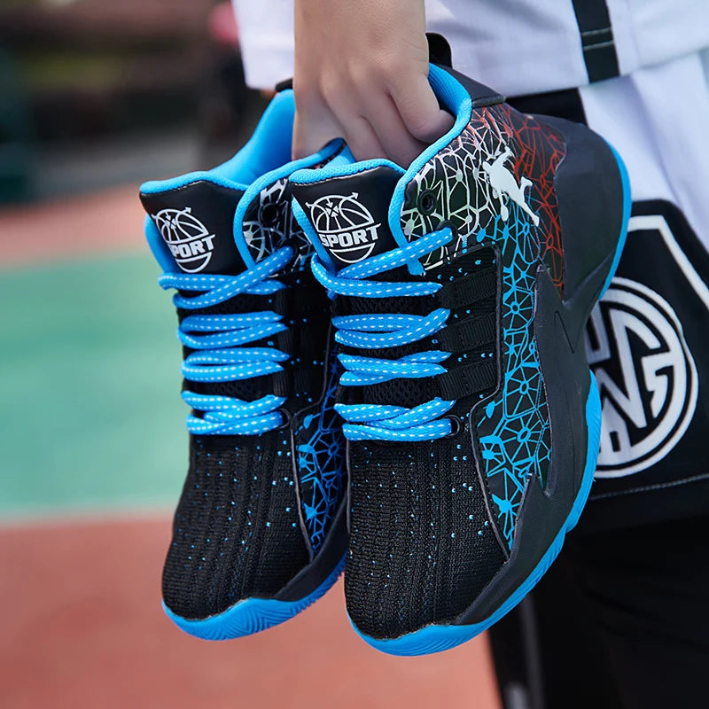 2025 Kids Sneakers | Boys Basketball & Outdoor Running Shoes, Non-Slip Comfortable Casual Shoes