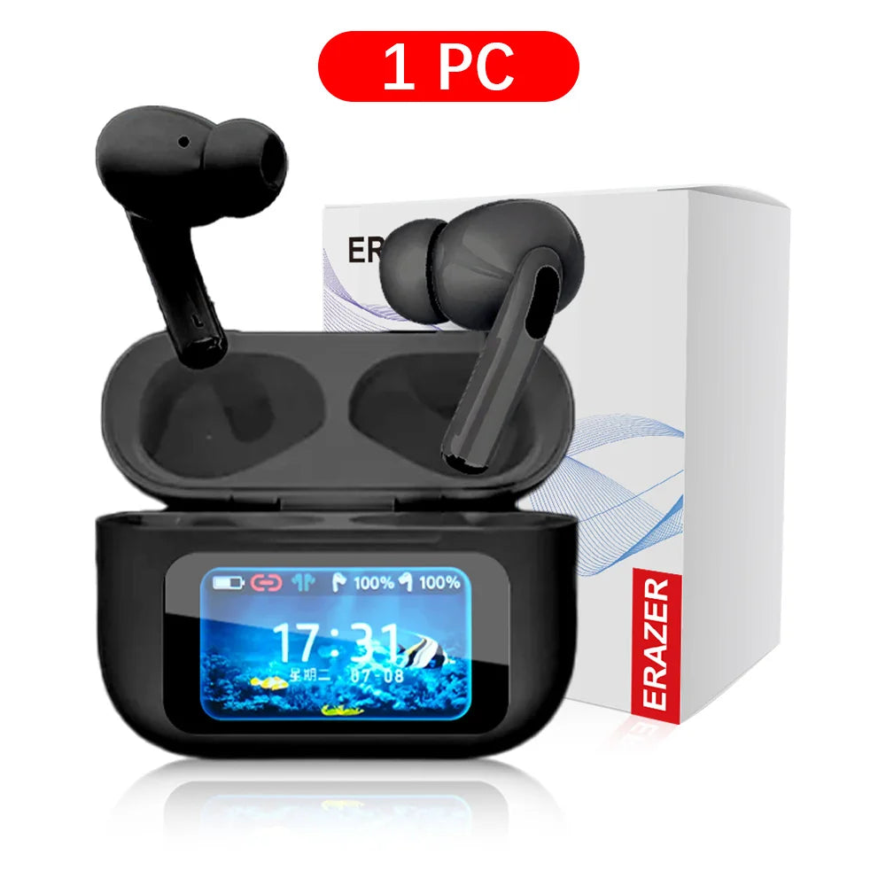 Original ERAZER TWS Wireless Earbuds – Touch Screen, Bluetooth, ANC Noise Reduction, HIFI Music Headphones