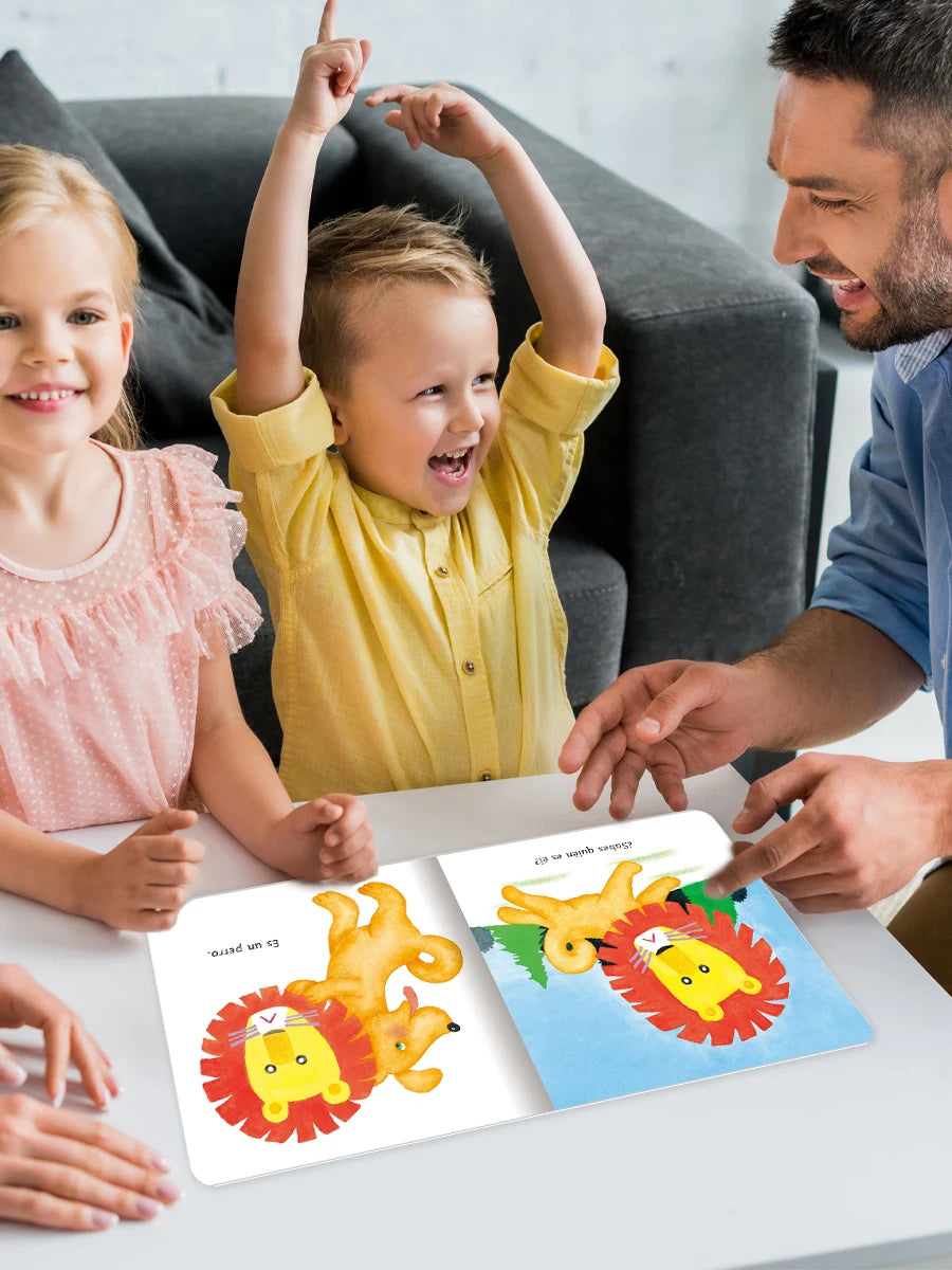 1 Set of 10 Spanish Children’s Storybooks – Early Learning Puzzle & Educational Books, Ideal Kids’ Gift