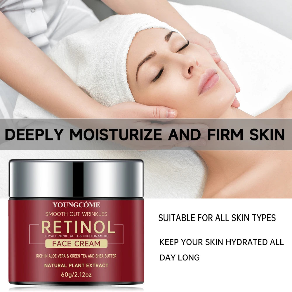 Retinol Lifting & Firming Face Cream – Repairing, Moisturizing, Brightening & Anti-Aging Skin Care