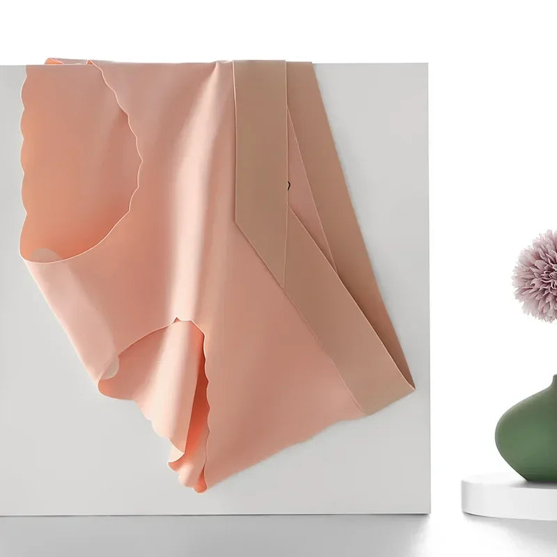 Summer Thin Ice Silk Seamless Maternity Low Waist Panties Cool Belly Underwear for Pregnant Women