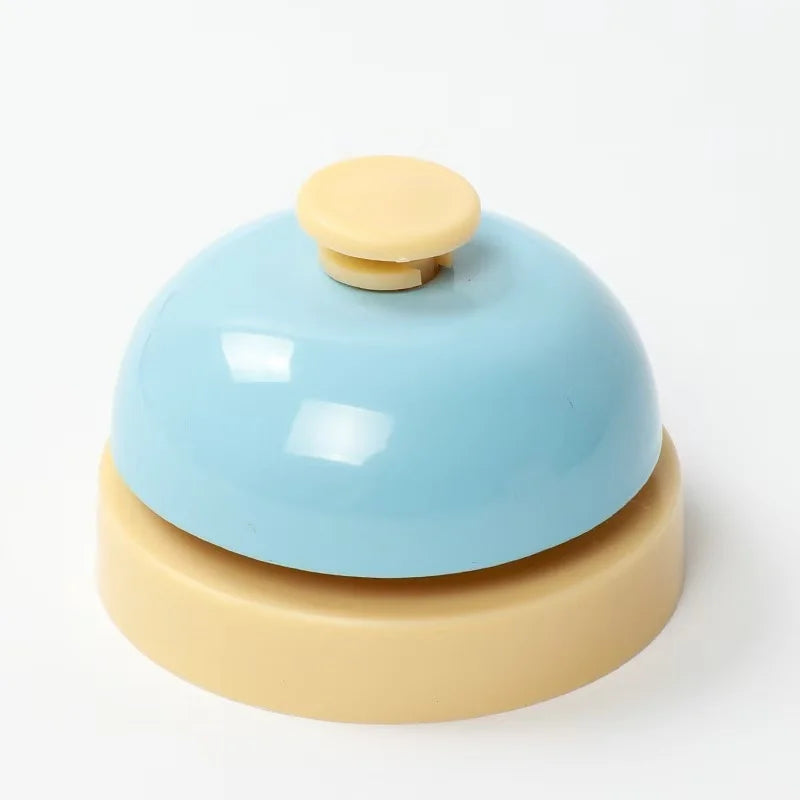 New Metal Hand Bell – Durable Hand-Press Service Bell for Table Games, Clapping Signals & Toy Accessories