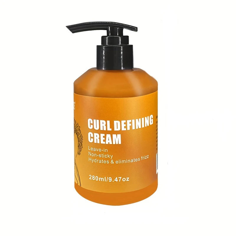 كريم GZE Curl Defining Cream بزيت الأرغان - كريم مرطب ومعالج بعمق للشعر المموج والمجعد