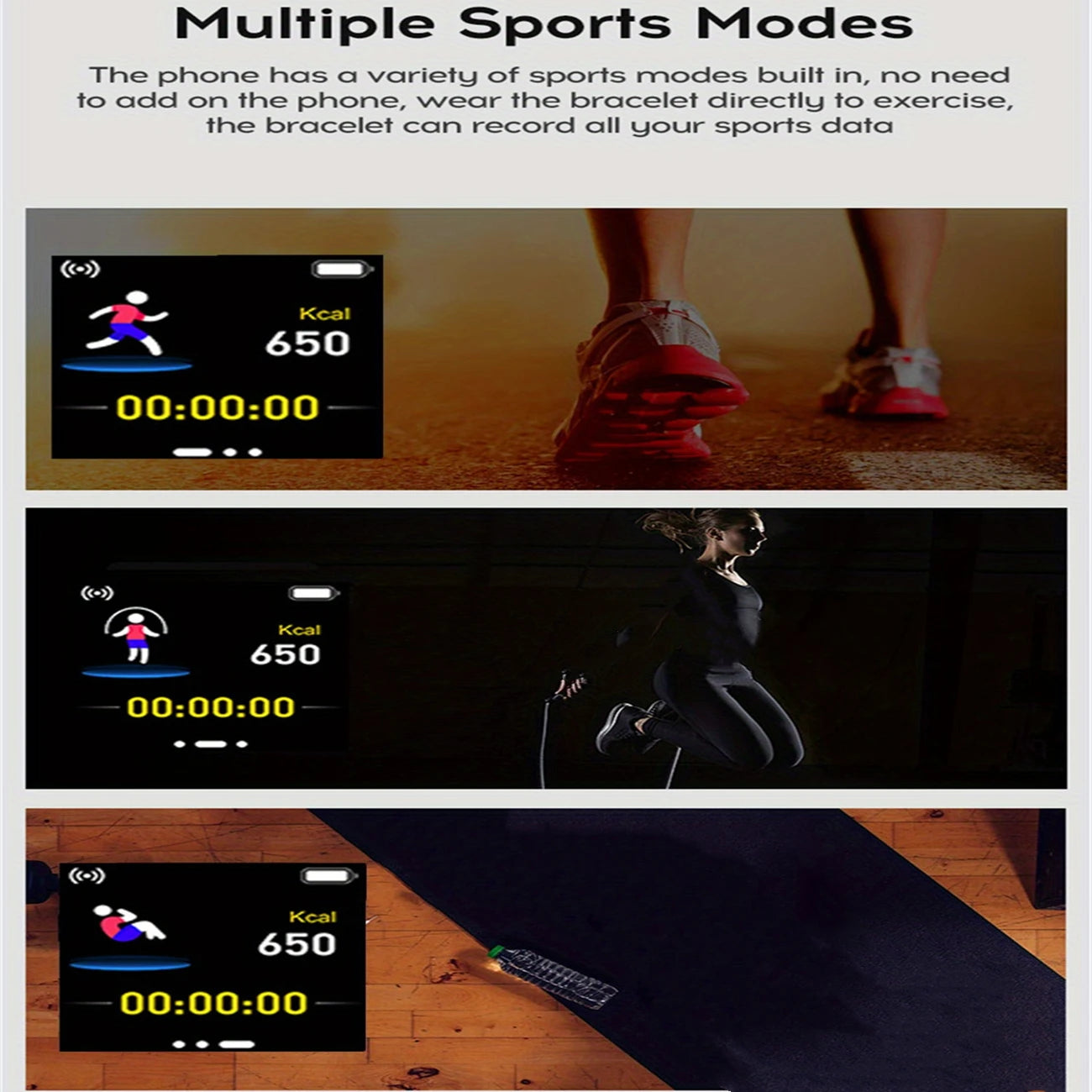 Y68 Smart Watch for Men & Women – Bluetooth, Music Control, Fitness & Heart Rate Monitor, Sport Bracelet