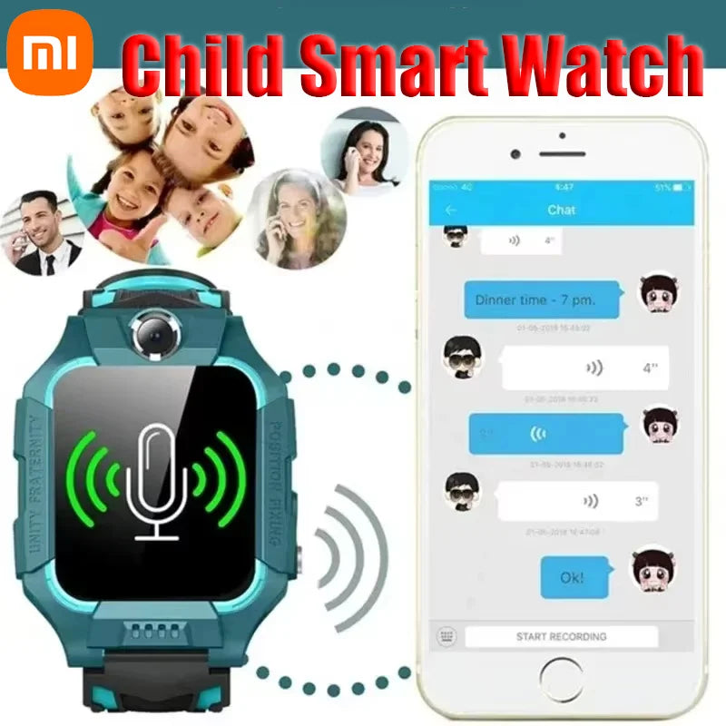 Xiaomi Kids 5G Smart Watch with SOS, GPS Location, SIM Call, Camera – Waterproof Child Watch for iOS & Android