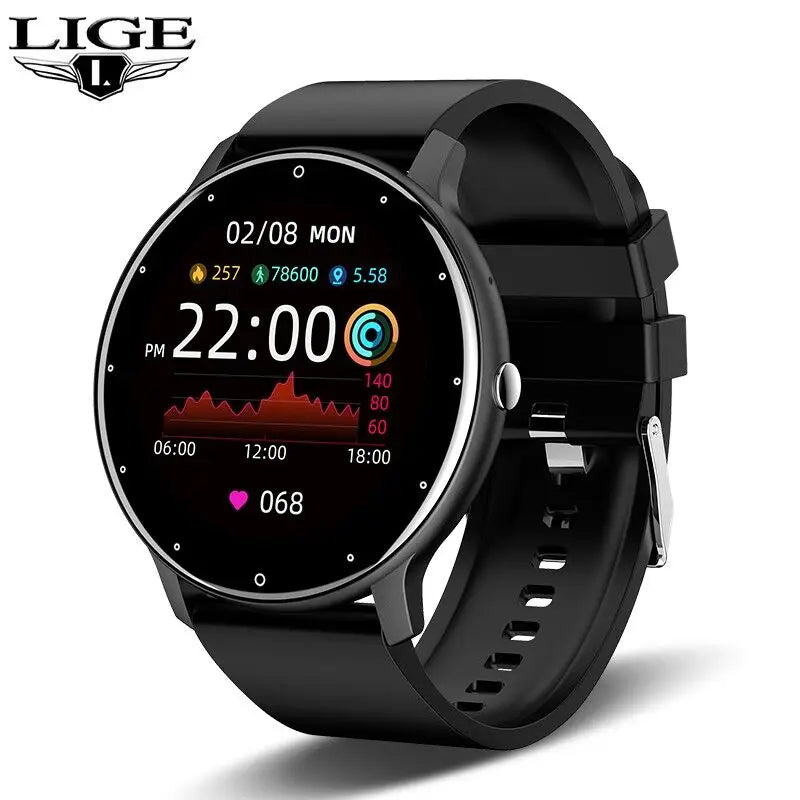 LIGE Women Smart Band Watch – Weather Forecast, Activity Tracker, Heart Rate Monitor, Sports Smart Watch