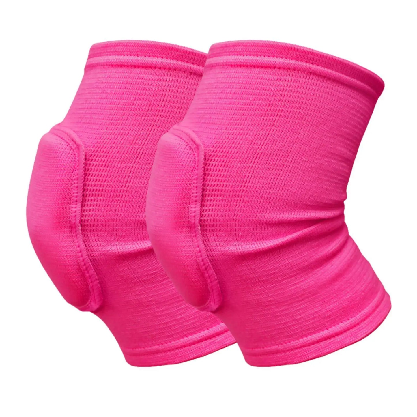 2-Piece Sports Compression Knee Pads | Thickened Elastic Knee Brace for Workout & Dance Training