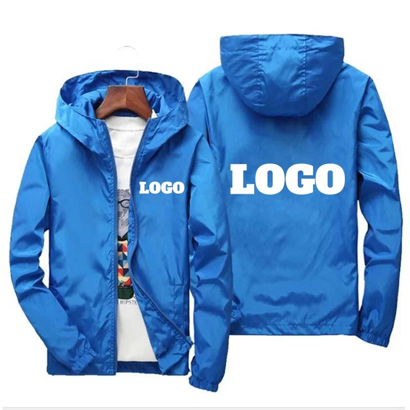 Men’s Autumn Waterproof Windbreaker – Warm Big Size 6XL Custom Logo Outdoor Jacket
