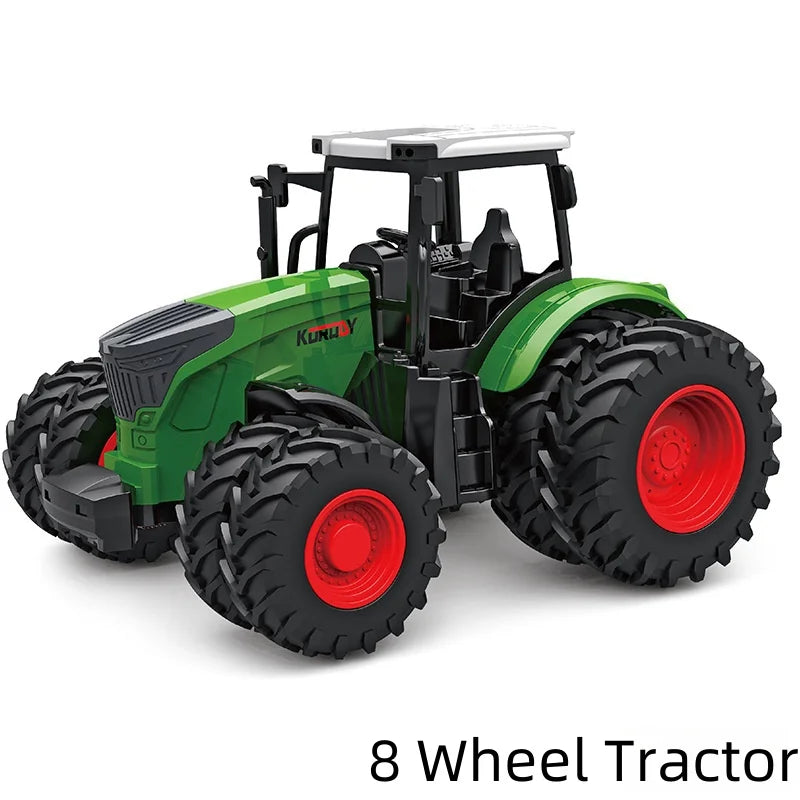 Large Scale Tractor Toy Set – DIY Farm Truck & Trailer Playset for Kids