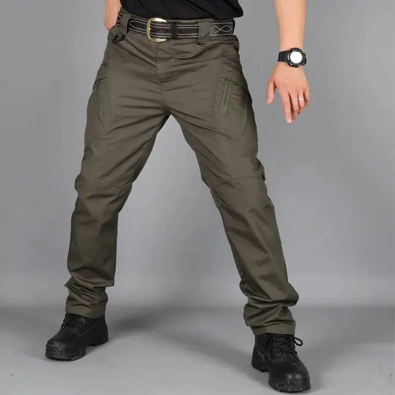 Men’s Military Tactical Cargo Pants – Waterproof, Wear-Resistant Multi-Pocket Outdoor & Work Trousers