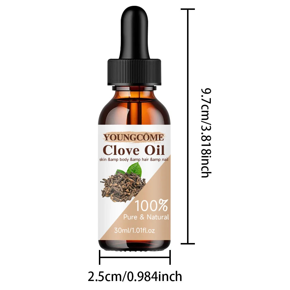 Clove Essential Oil – Moisturizing, Anti-Aging Facial Care for Hydrated Skin, Elasticity Improvement, and Skin Repair