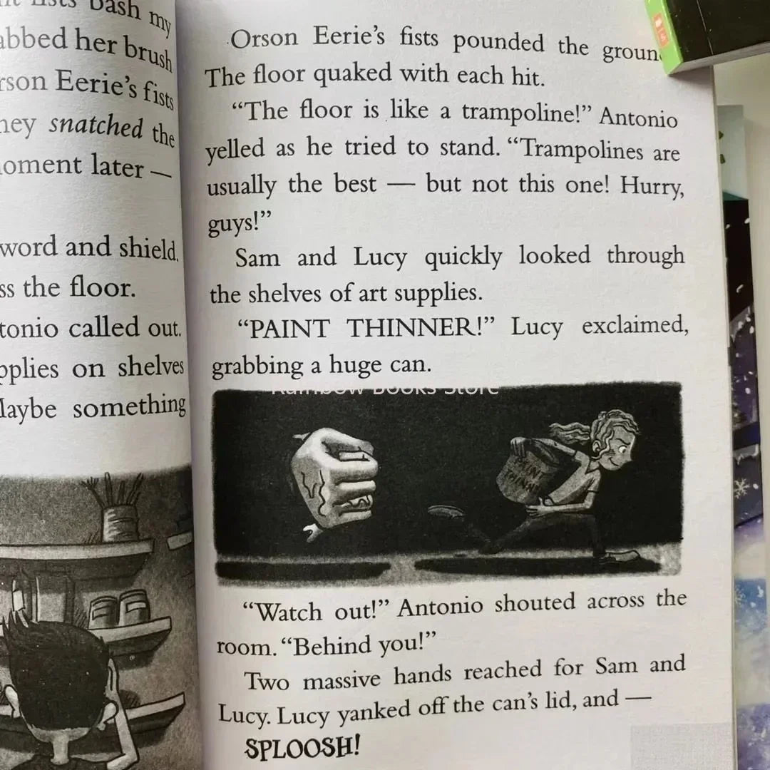 Eerie Elementary 10-Book Set – English Children's Picture & Comic Story Books