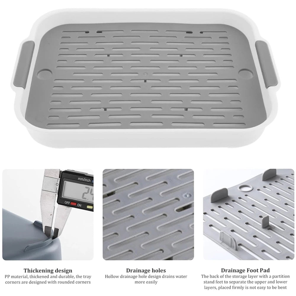 صندوق قمامة الأرانب والحيوانات الأليفة الصغيرة - صينية مرحاض زاوية لخنازير غينيا والقوارض وغيرها