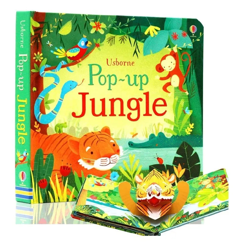 Kids 3D Pop-Up Flap Picture Books – Fairy Tales & Bedtime Reading English Books