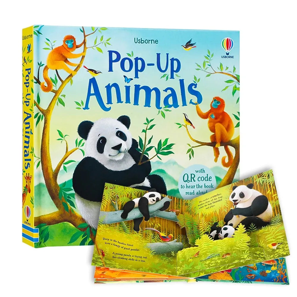 Kids 3D Pop-Up Flap Picture Books – Fairy Tales & Bedtime Reading English Books