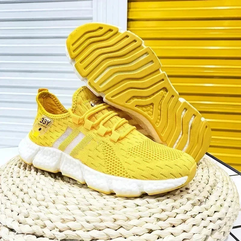 أحذية رياضية عالية الجودة للجنسين - أحذية جري وكاجوال خفيفة الوزن وجيدة التهوية