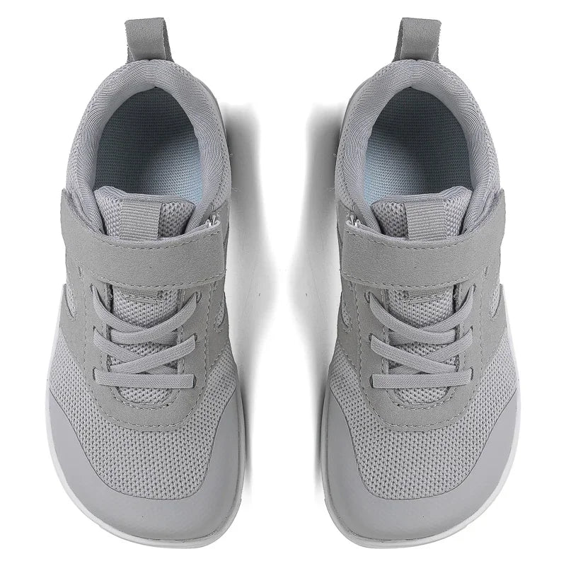 Kids Wide Width Barefoot Shoes | Minimalist Elastic Sneakers with Zero Drop Sole for Boys & Girls