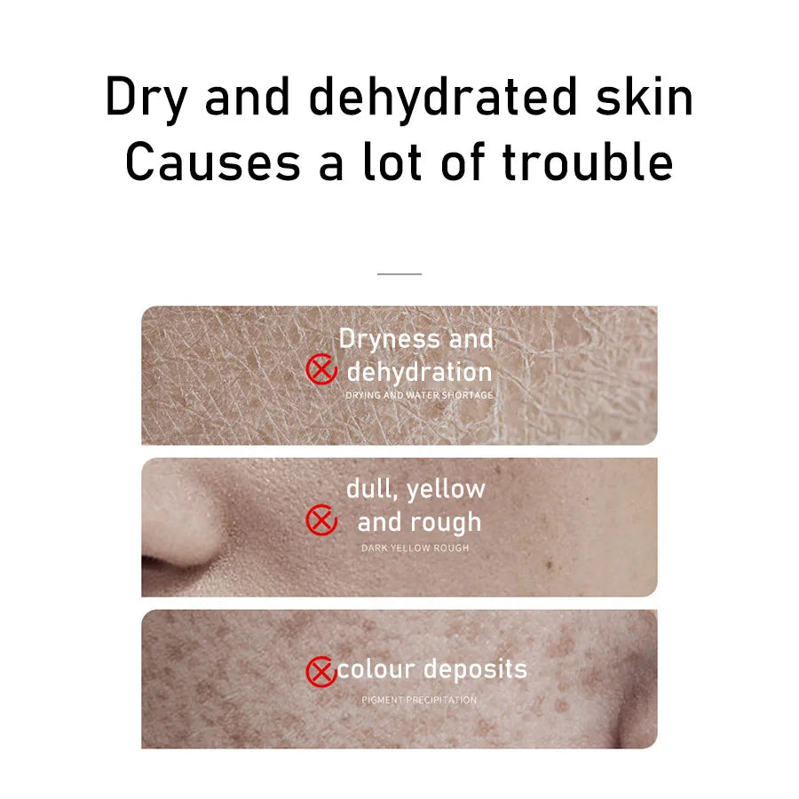 تونر وسيروم الأرز مع ٧٠٪ من خلاصة الأرز والنياسيناميد | مجموعة رغوة الأرز المنظفة والمرطبة للعناية بالبشرة الجافة