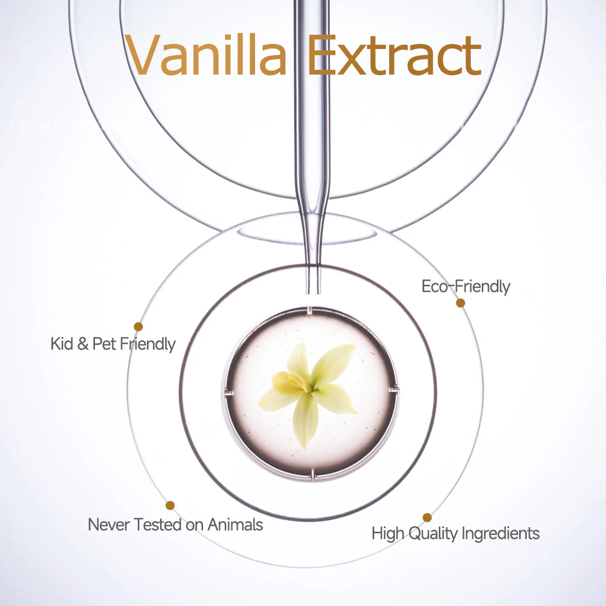 Vanilla Essential Oil – Aromatherapy Diffuser, Facial Care, DIY Soap, Suitable for All Skin Types, Long-Lasting Fragrance