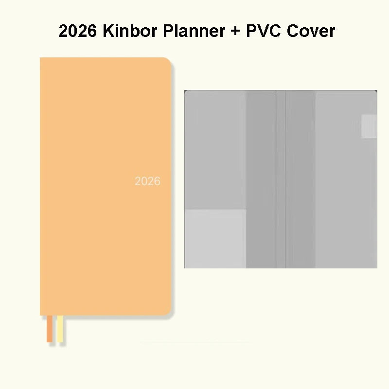 Kinbor 2026 Pocket Weekly Planner – Pocket Size Schedule Notebook Week Plan Notepad for Daily Writing