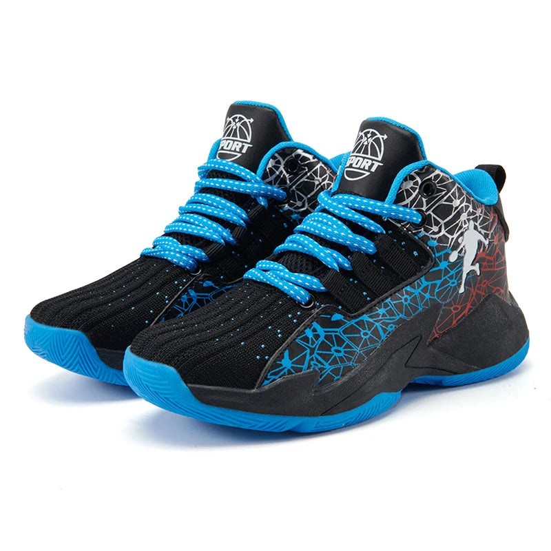 2025 Kids Sneakers | Boys Basketball & Outdoor Running Shoes, Non-Slip Comfortable Casual Shoes
