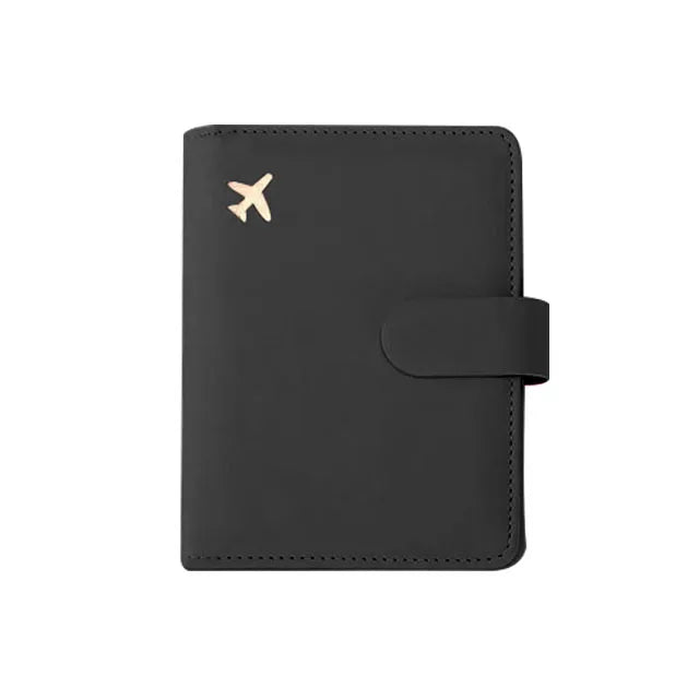 Leather Passport Holder – Waterproof Travel Wallet for Men & Women