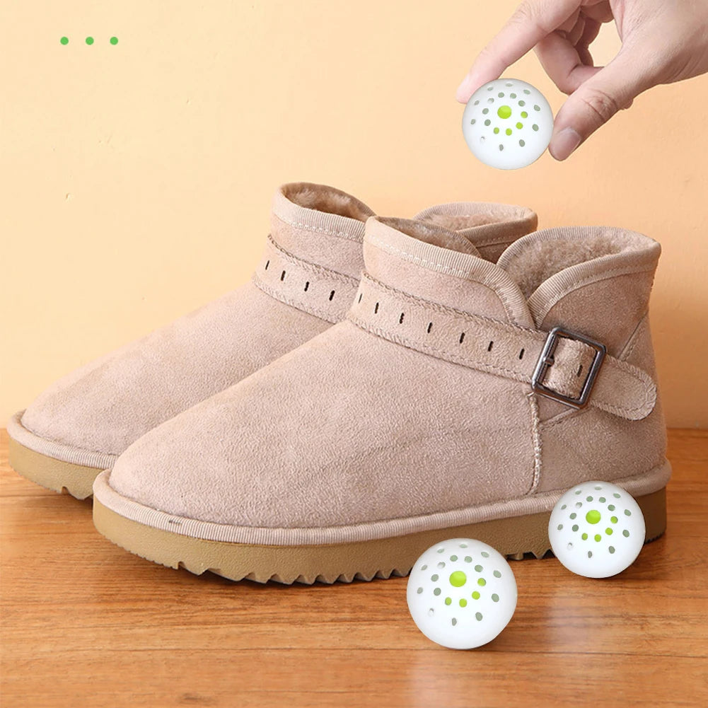 6-30 قطعة من كرات مزيلة لرائحة الأحذية - معطر للأحذية الرياضية، وحقائب الصالة الرياضية، والخزائن، والخزانات، وإزالة روائح السيارات