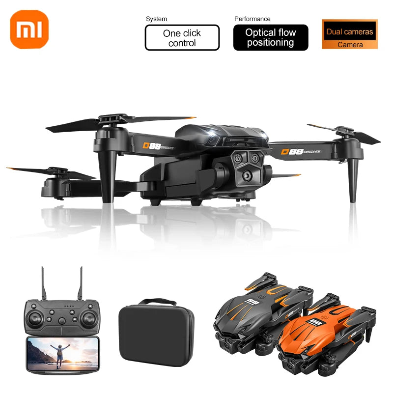 Xiaomi D88 8K Dual Camera GPS Drone | 5G WiFi VR FPV Aerial Photography Quadcopter with Brushless Motor & Intelligent Obstacle Avoidance