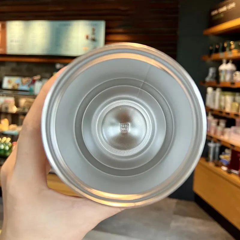 كوب قهوة معزول مزدوج الطبقات من تايسو - كوب كبير من الفولاذ المقاوم للصدأ للمشروبات الساخنة والباردة