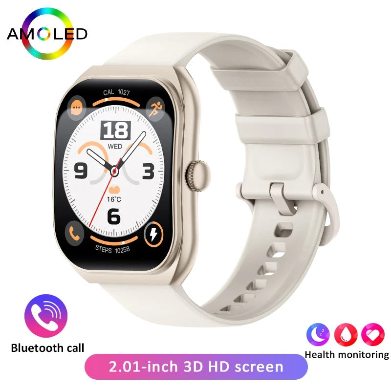 2025 New Xiaomi Smart Watch for Women – Heart Rate, Health Monitoring, BT Calling, IP68 Waterproof