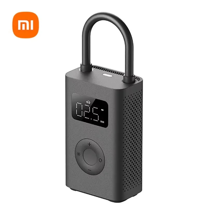 Xiaomi Mijia Air Pump 2 – Portable Car & Bicycle Inflator with Tire Pressure Detection, 150PSI, 2000mAh Rechargeable & PreSet Function